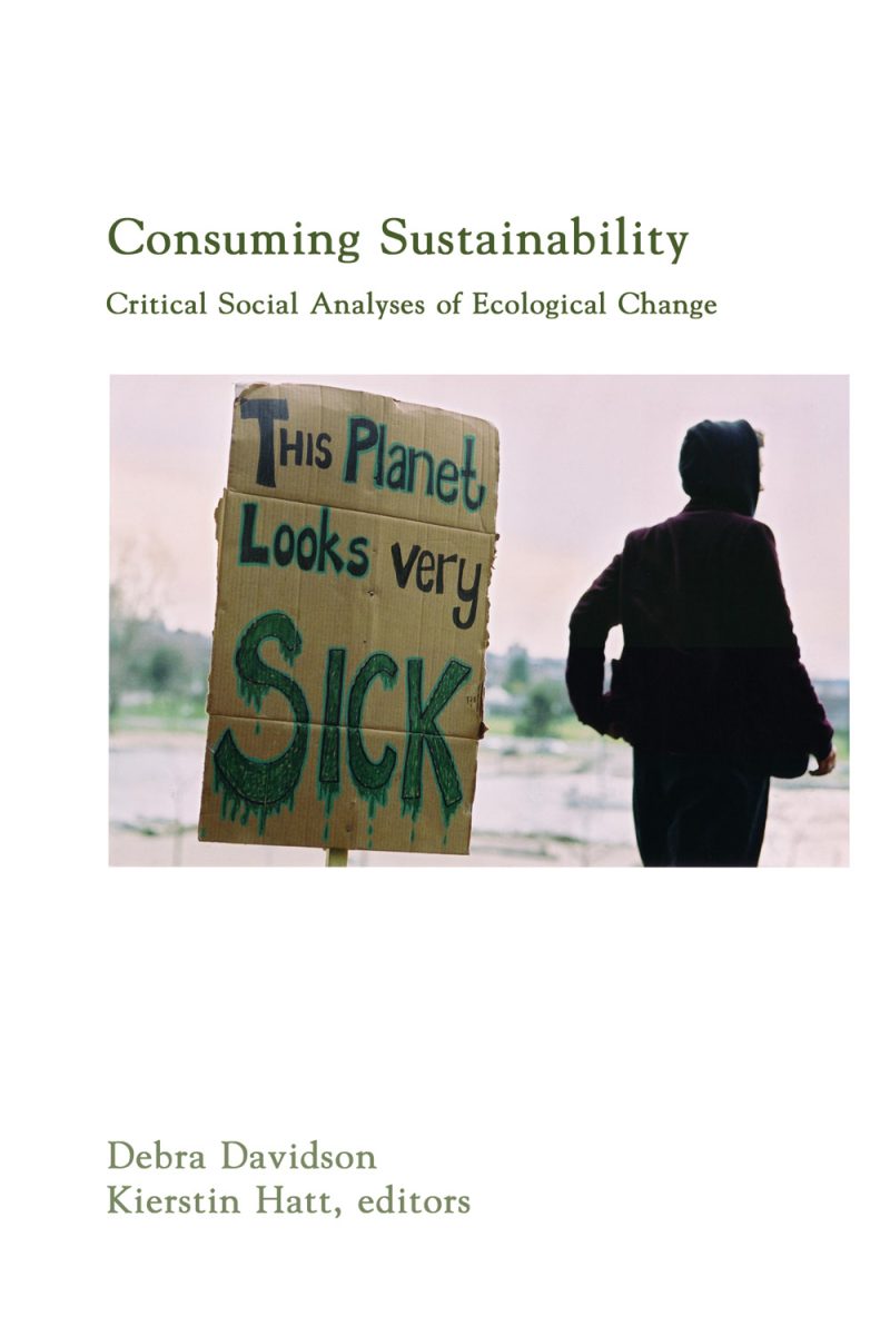 Book cover showing a person standing next to a sign reading "This Planet Looks very SICK" with a polluted landscape behind them.