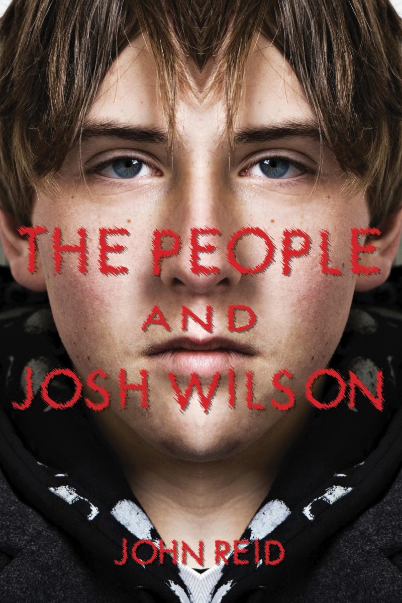 Book cover featuring a person's face with red text reading "THE PEOPLE AND JOSH WILSON" and author name "JOHN REID"