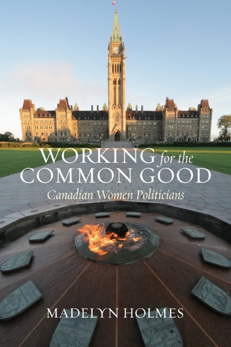 Book cover showing Parliament Hill with the Peace Tower and the Centennial Flame in Ottawa, Canada.