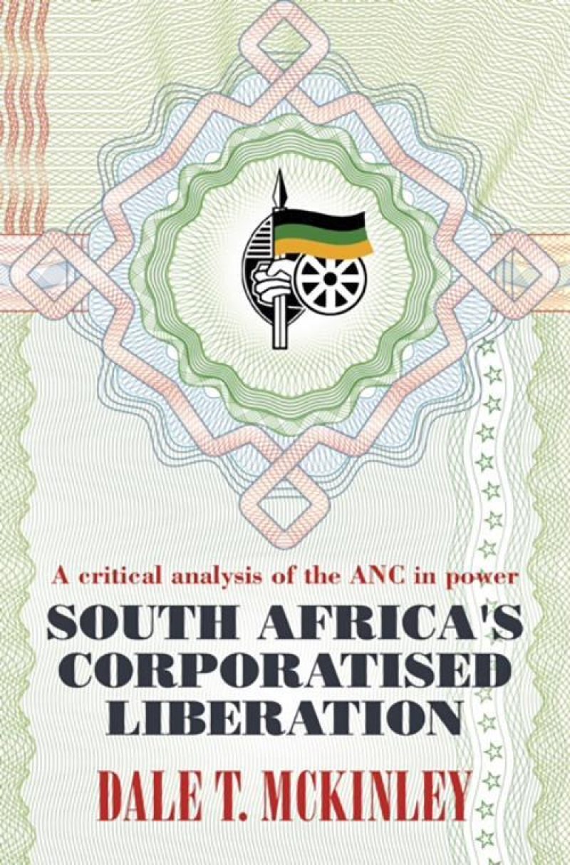 Book cover for "Nature Symbolism in Corporatised Liberation" by Dale E. McKinley with decorative border design.