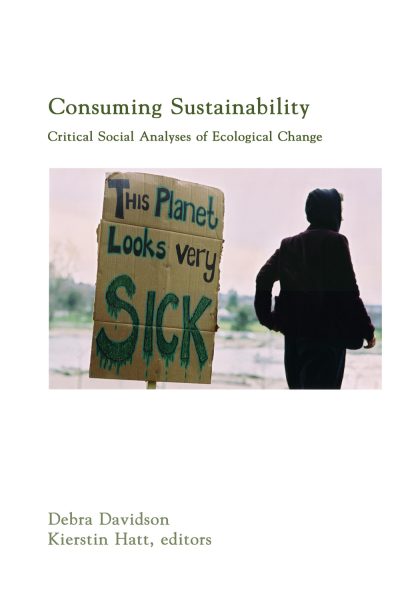 Book cover showing a person standing next to a sign reading "This Planet Looks very SICK" with a polluted landscape behind them.