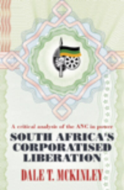 Book cover for "Nature Symbolism in Corporatised Liberation" by Dale E. McKinley with decorative border design.