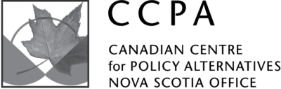 CCPA Nova Scotia Office logo featuring a maple leaf design and organization name.